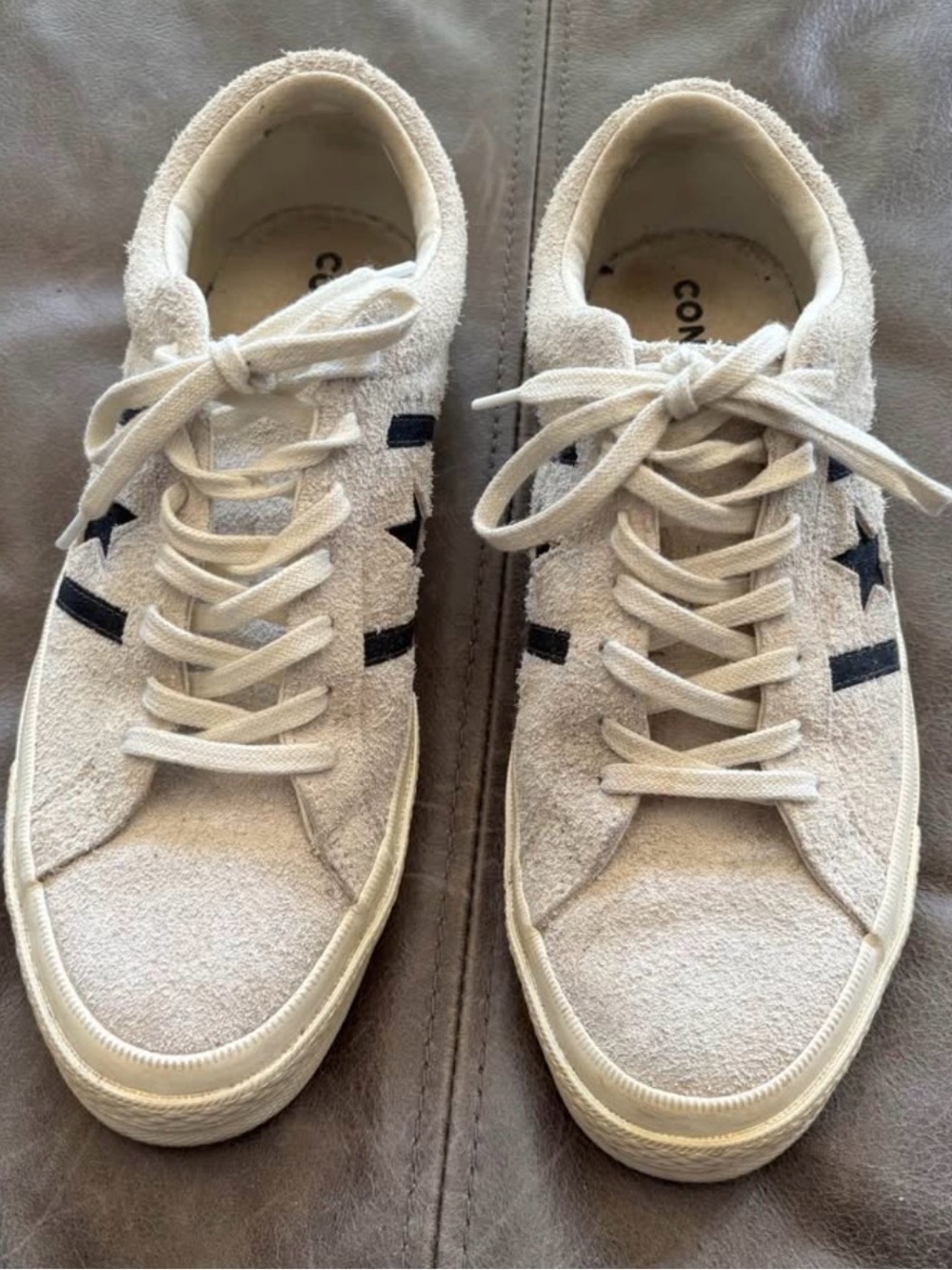 Converse suede shoes